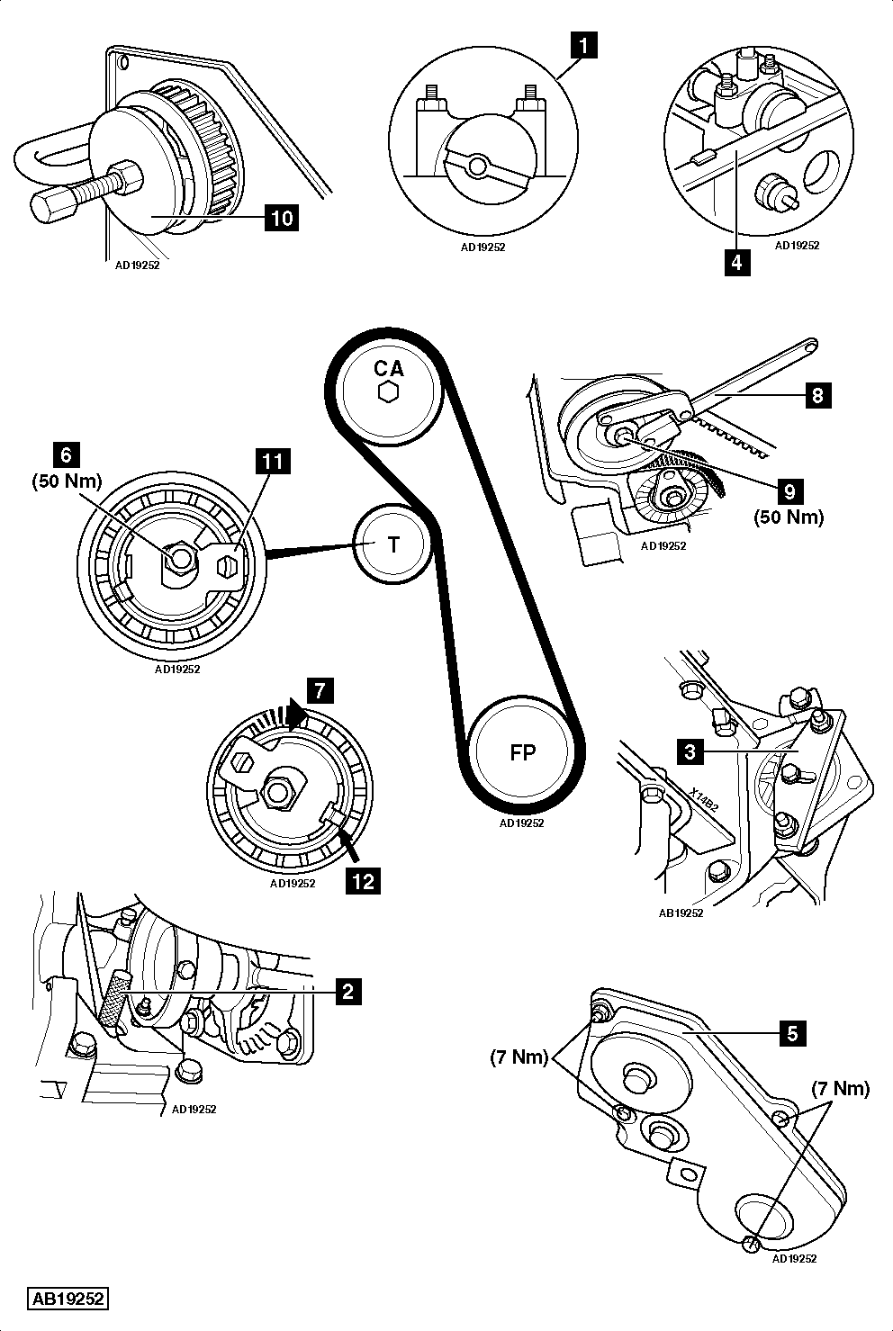 mondeo mk4 timing belt change