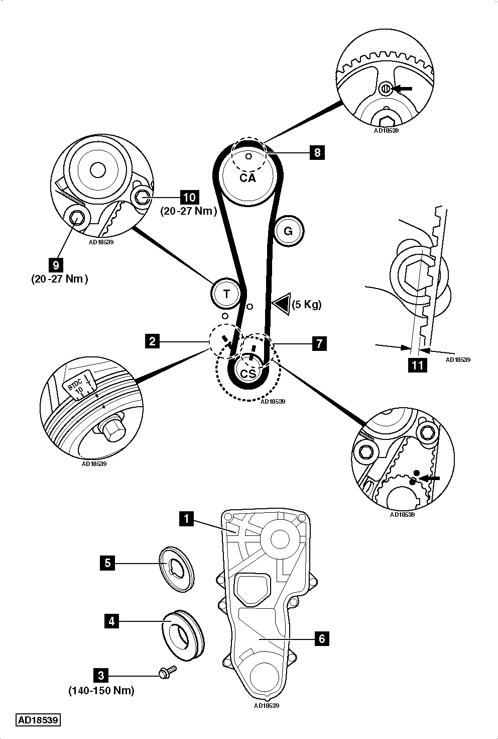 2008 honda crv timing chain