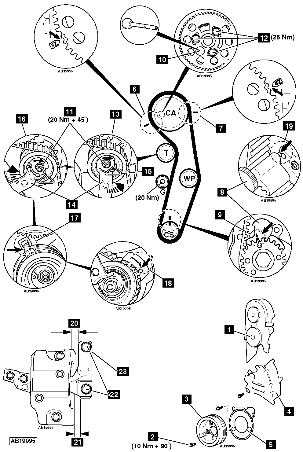 2004 grand prix gt belt diagram