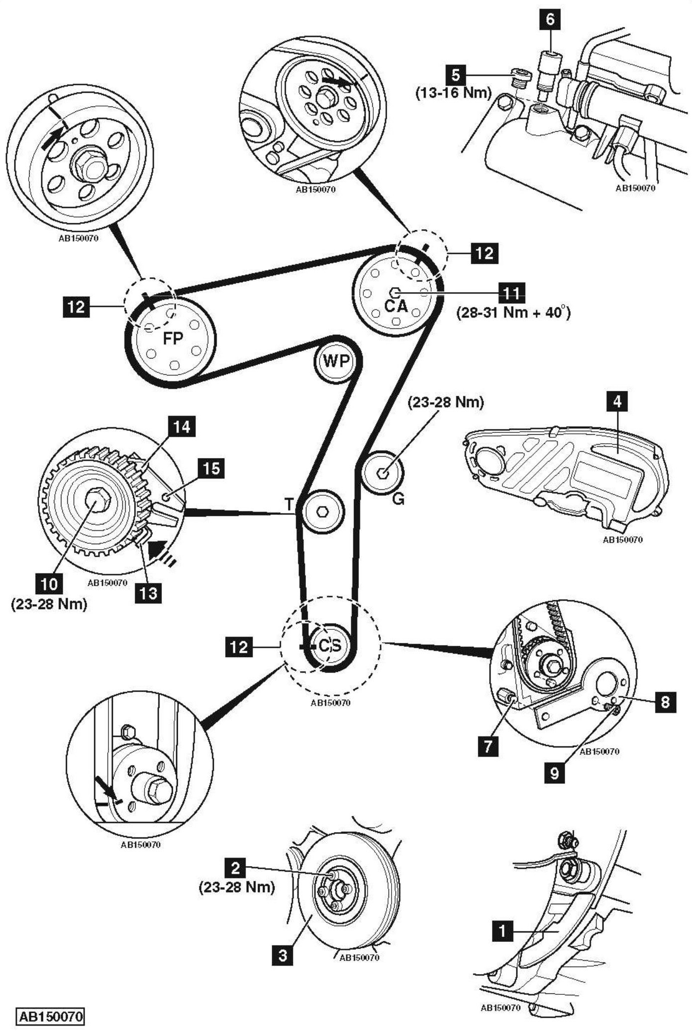 fiat 500 timing chain replacement